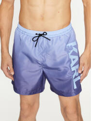 KARL LAGERFELD Pantaloni scurți de plajă Karl Logo Medium Boardshorts 235M2202 Albastru Regular Fit