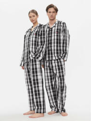 Tommy Jeans Pijama UU0UU00084 Negru Regular Fit