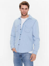 Sisley cămașă de blugi 5FV6SQ017 Albastru celest Regular Fit