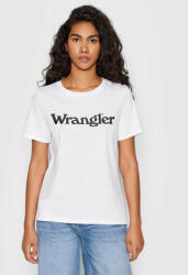 Wrangler Tricou W7N4GH989 112146405 Alb Regular Fit