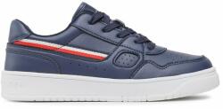 Tommy Hilfiger Sneakers Stripes Low Cut Lace-Up Sneaker T3X9-32848-1355 S Bleumarin
