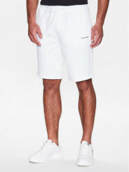 Calvin Klein Pantaloni scurți sport Micro Logo K10K111208 Alb Regular Fit