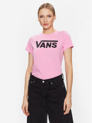 Vans Tricou Flaying V Crew Tee VN0A3UP4 Roz Regular Fit