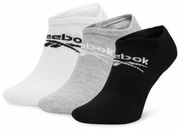 Reebok Set de 3 perechi de șosete joase unisex R0353-SS24 (3-pack) Colorat