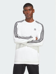 Adidas Bluză Adicolor Classics 3-Stripes Crew Sweatshirt IA4862 Alb Regular Fit