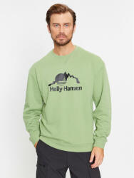 Helly Hansen Bluză Yu Crew Sweater 2.0 53891 Verde Regular Fit