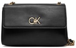 Calvin Klein Geantă Re-Lock Ew Conv Crossbody K60K611084 Negru