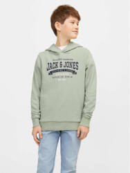 JACK & JONES Bluză Logo 12257309 Gri Standard Fit