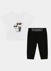 Karl Lagerfeld Kids Set tricou și leggings Z30127 M Colorat Regular Fit