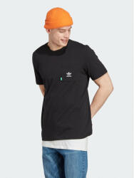Adidas Tricou Essentials+ Made With Hemp T-Shirt HR8623 Negru Regular Fit
