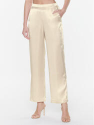 Max Mara Leisure Pantaloni din material Fischio 23313101 Bej Relaxed Fit