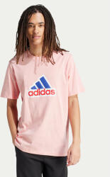 Adidas Tricou Future Icons Badge of Sport IS8342 Roz Loose Fit