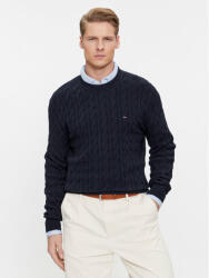 Tommy Hilfiger Pulover MW0MW33132 Bleumarin Relaxed Fit