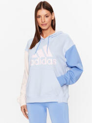 Adidas Bluză Essentials Big Logo Oversized French Terry Hoodie IC9870 Albastru celest Loose Fit