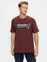 Wrangler Tricou 112341242 Maro Relaxed Fit