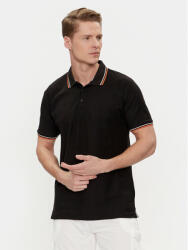 Brave Soul Tricou polo MPS-149COSMO Negru Straight Fit