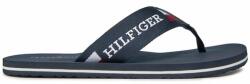 Tommy Hilfiger Flip flop Corporate Monotype Beach Sandal FM0FM04913 Albastru