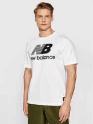 New Balance Tricou MT01518 Alb Relaxed Fit