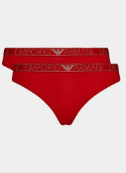 Emporio Armani Underwear Set 2 perechi de chiloți tanga 163333 3F223 00173 Roșu