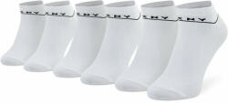 DKNY Set de 3 perechi de șosete lungi pentru bărbați Jefferson S5_6207T_DKY Alb