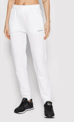 Calvin Klein Pantaloni trening Micro Logo Essential K20K204424 Alb Regular Fit
