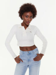 Calvin Klein Jeans Tricou polo J20J220535 Écru Slim Fit