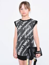 Karl Lagerfeld Kids Rochie elegantă Z12242 D Negru Regular Fit