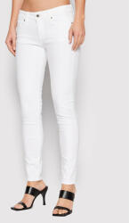 Pepe Jeans Pantaloni din material Soho PL211539U91 Alb Skinny Fit