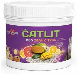  COBBYS PET CATLIT DEO GRAN CITRUS 500g alomszagtalanító granulátum macskáknak és kisrágcsálóknak citrus illattal