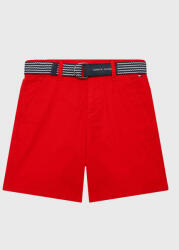 Tommy Hilfiger Pantalon scurți din material Essential KB0KB08127 D Roșu Slim Fit