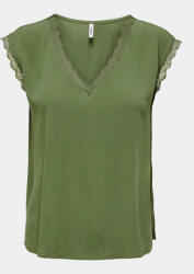 ONLY Bluză Jasmina 15252241 Verde Regular Fit