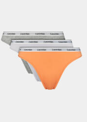 Calvin Klein Underwear Set 3 perechi de chiloți de damă clasici 000QD5207E Colorat - modivo - 187,00 RON
