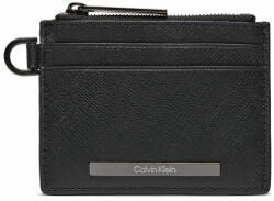 Calvin Klein Portofel Mic pentru Bărbați Modern Bar Cardholder 4Cc W/Zip K50K511670 Negru
