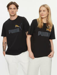 PUMA Tricou Classics No. 1 Logo Celebration 622182 Negru Regular Fit