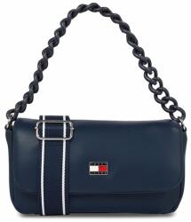 Tommy Hilfiger Geantă Tjw City-Wide Flap Crossover AW0AW15936 Bleumarin