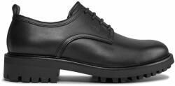 Calvin Klein Pantofi Derby Mix HM0HM01354 Negru