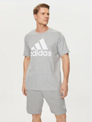 Adidas Tricou Essentials Single Jersey Big Logo T-Shirt IC9350 Gri Regular Fit