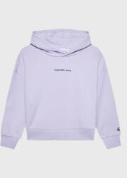 Calvin Klein Bluză Logo IG0IG01517 Violet Relaxed Fit