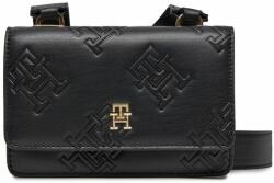 Tommy Hilfiger Geantă Th Refined Crossover Mono AW0AW15727 Negru