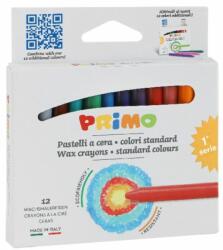 Primo Zsírkréta PRIMO kerek hegyezett 12 színű (0501PC12E) - decool