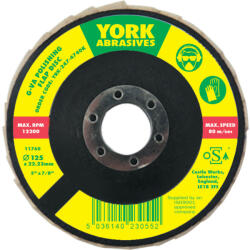 York 115x22.23mm g-va polírozó lamellás korong (YRK2474720K)