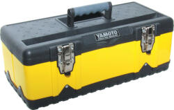 Yamoto 470x238x178mm sárga fémdoboz + tálca (YMT5931420K)