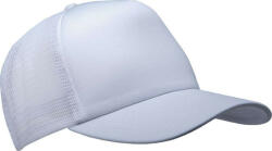 K-UP KP111 hálós baseball sapka 5 paneles K-UP, White-U (kp111wh-u)