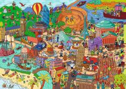 Trefl - Puzzle Spy Guy Lost: Europa - 500 piese