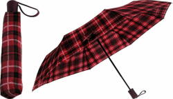  EXCELLENT Összecsukható esernyő 95 cm kocka piros KO-DB7250520cerv