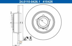 ATE Disc frana ATE 24.0110-0426.1 (24.0110-0426.1) - automobilus
