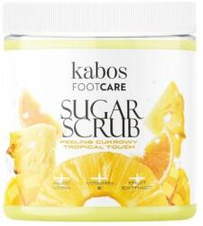 Kabos Scrub de zahăr pentru mâini și picioare - Kabos Foot Care Tropical Touch Peeling 200 g