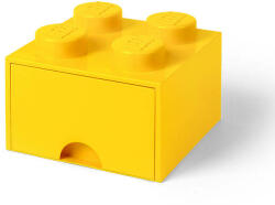 LEGO® LEGO Cutie depozitare 2x2 cu sertar, galben Varsta 4+ ani (40051732)