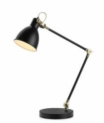Markslöjd house table 1l black/steel - ms-107739 - beltéri világítás|asztali lámpa asztali lámpák