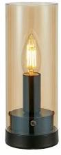 Markslöjd post table 1l 9cm black/plated amber - ms-108719 - beltéri világítás|asztali lámpa asztali lámpák